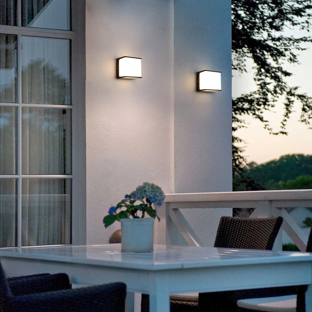 AeroCube Außen-LED-Wandlampe wasserdichte Außenleuchte | Temsk