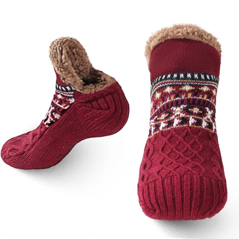 NestGlow Warm Feet Socks For Cold Floors While Lounging At Home | Temsk