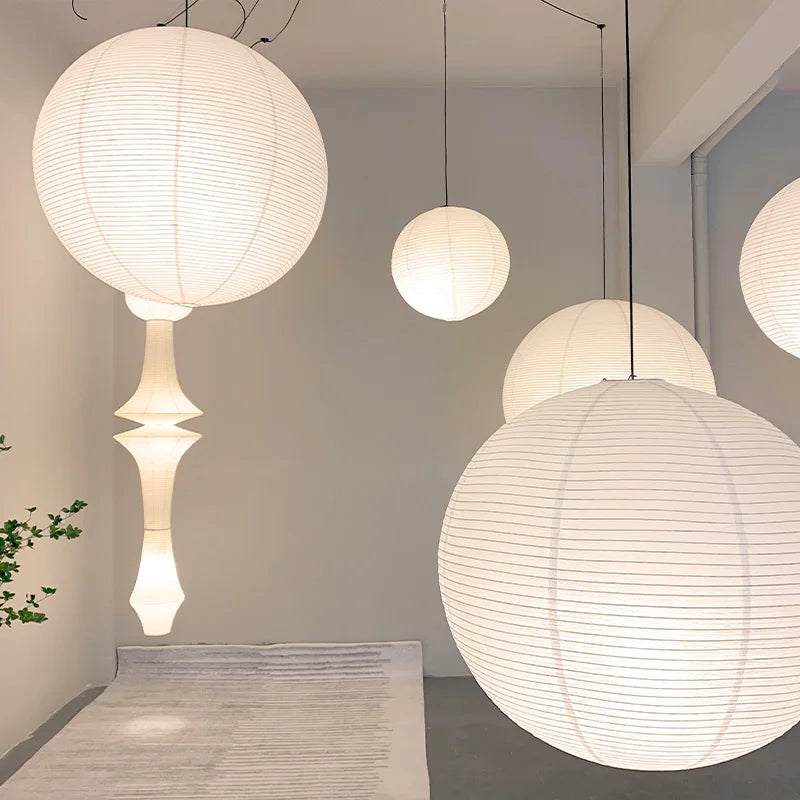 Závěsná světla Nova s designem papírových balónků pro moderní interiéry | Temsk