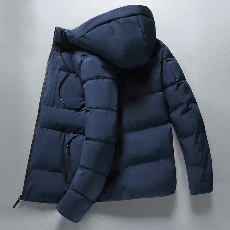 Nova Blue Waterproof Parka Jacket For Cold Winter Weather | Temsk