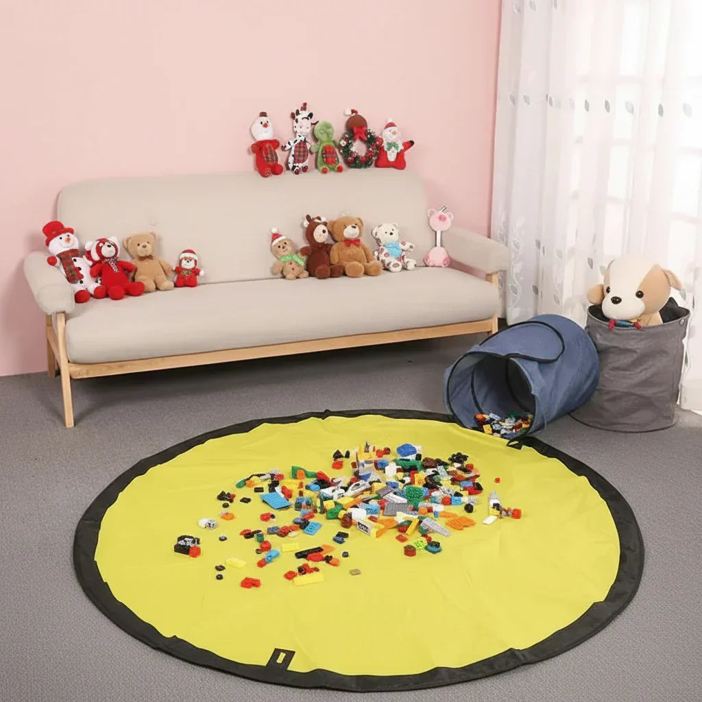 Toy Box With Removable Play Mat For Kids Rooms Storage | Temsk
