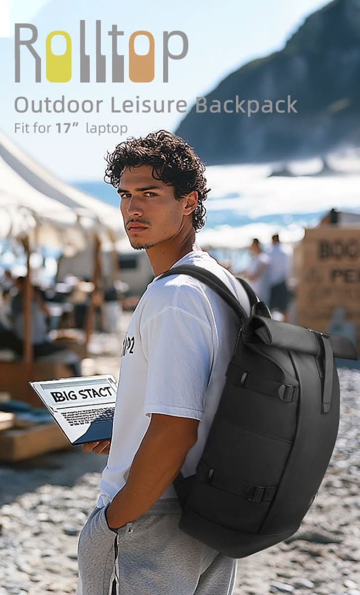 TrailNova Expandable Outdoor Backpack With Laptop Compartment And Large Capacity | Temsk