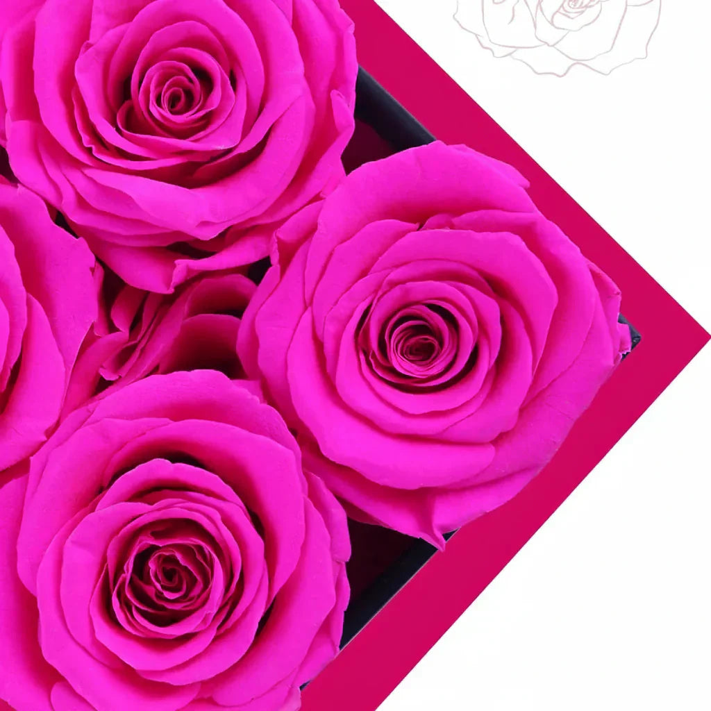 Mother's Day Rose Box Gift For Home Decor Flower Arrangement | Temsk