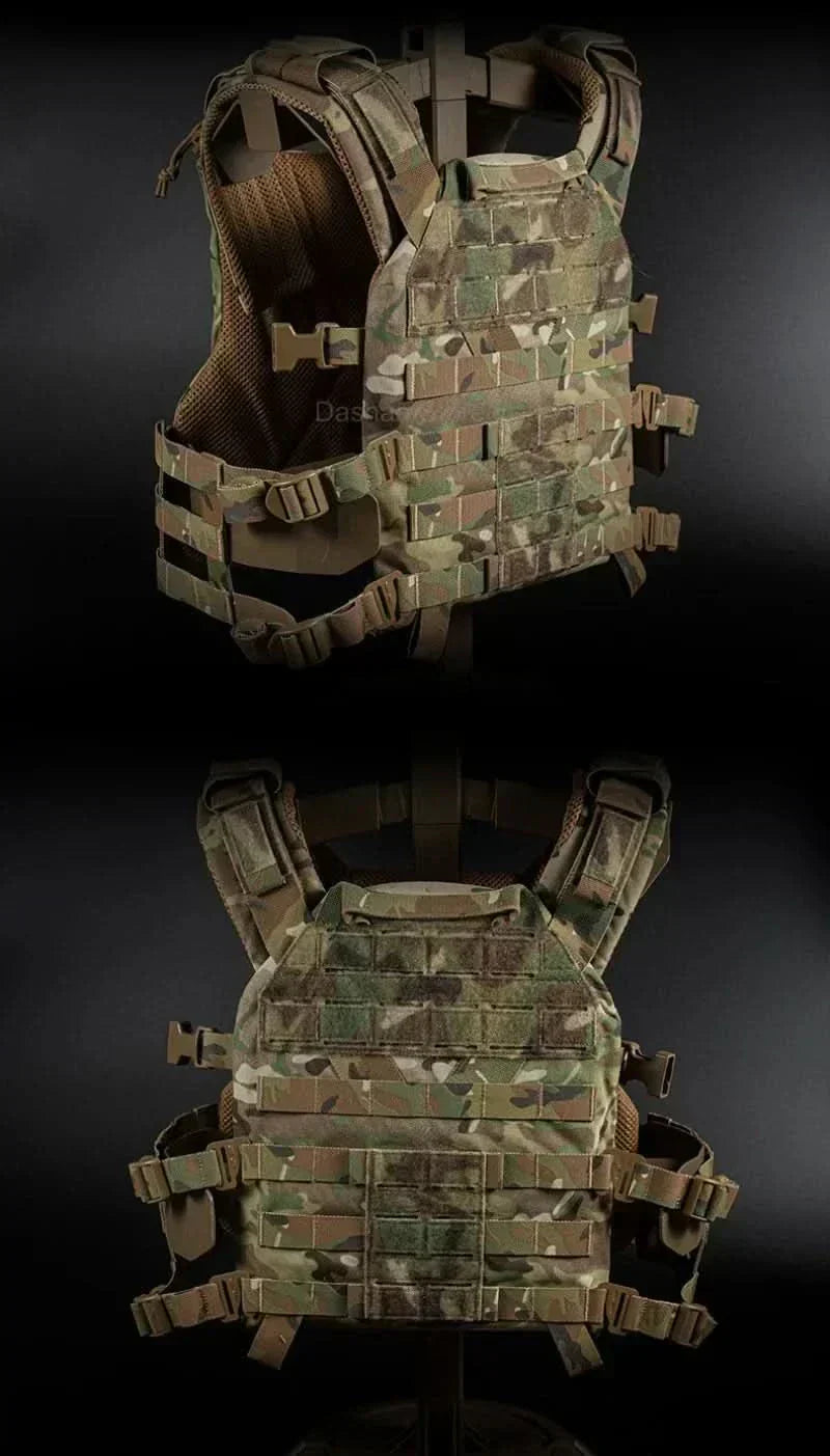 Vanguard Armor Carrier Modular Vest With Laser Cut MOLLE And Quick Release | Temsk