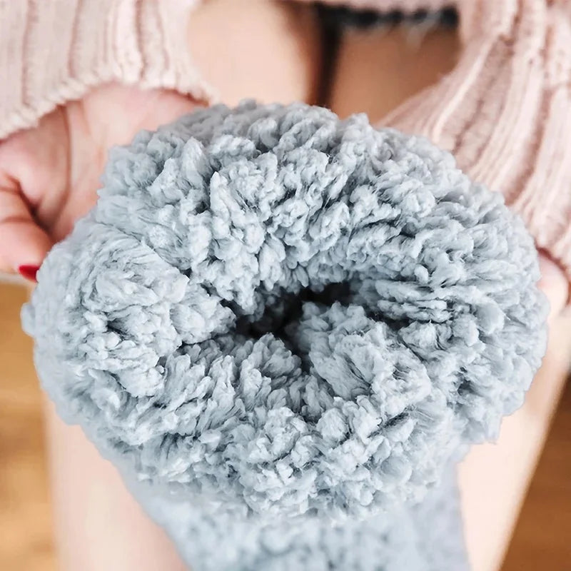 Luma Warm Cashmere Socks Designed For Women With Non-Slip Grip | Temsk
