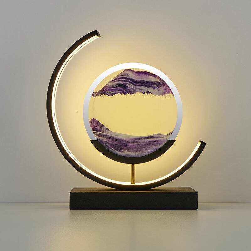 Sandlight Quicksand LED Table Lamp For Home Decor Accent | Temsk