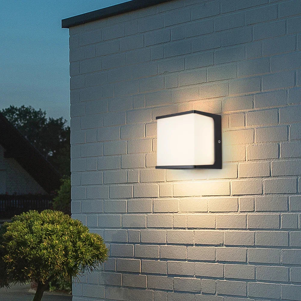 AeroCube Außen-LED-Wandlampe wasserdichte Außenleuchte | Temsk