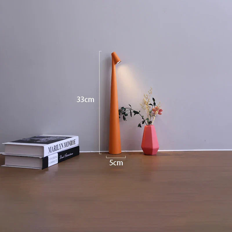 Glowora Tischlampe mit wiederaufladbarer LED und Touch-Dimmung | Temsk