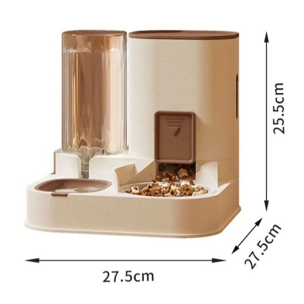 PetAqua Automatic Food and Water Dispenser for Pets | Temsk