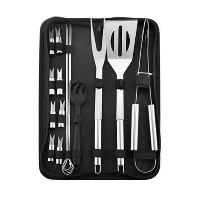ApexGrill Stainless Steel Utensil Set Premium Outdoor Barbecue Tools | Temsk