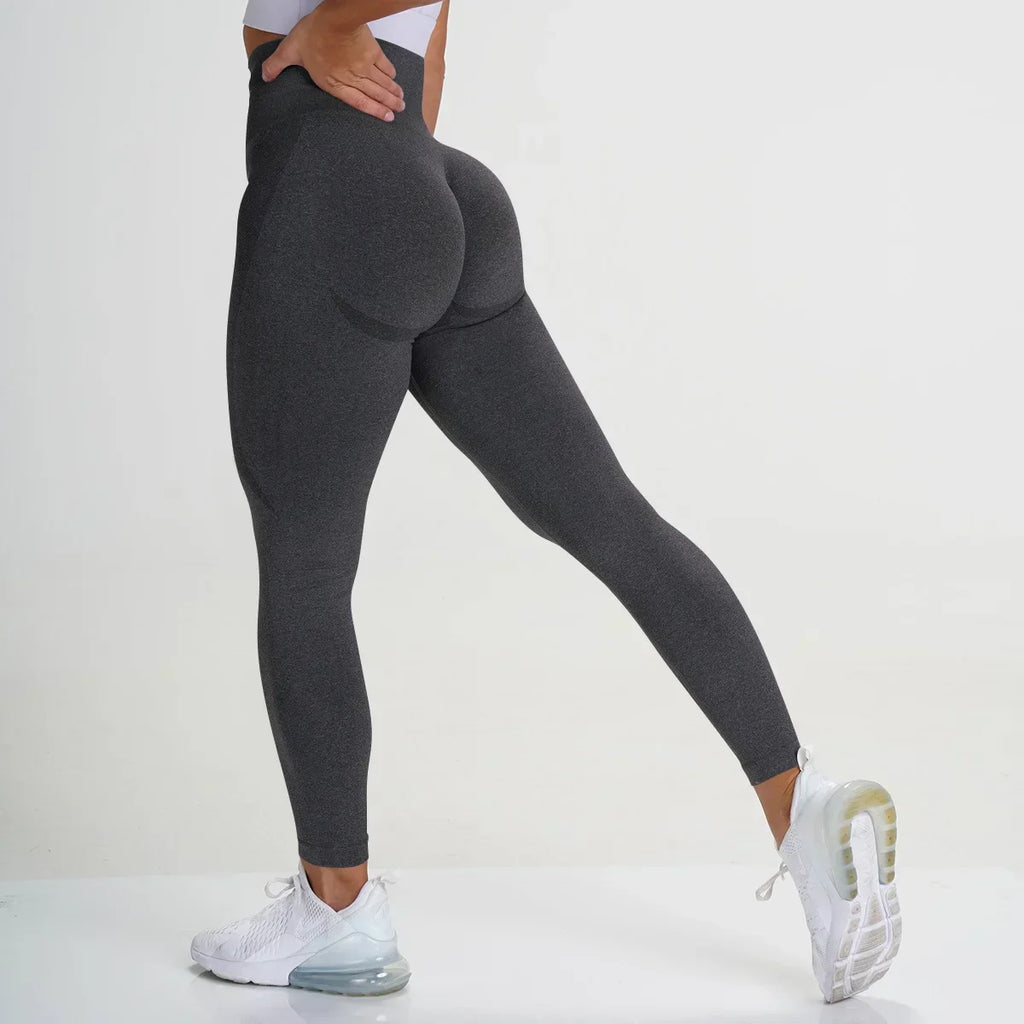 High Waist Leggings With Seamless Yoga Fit For Workout | Temsk
