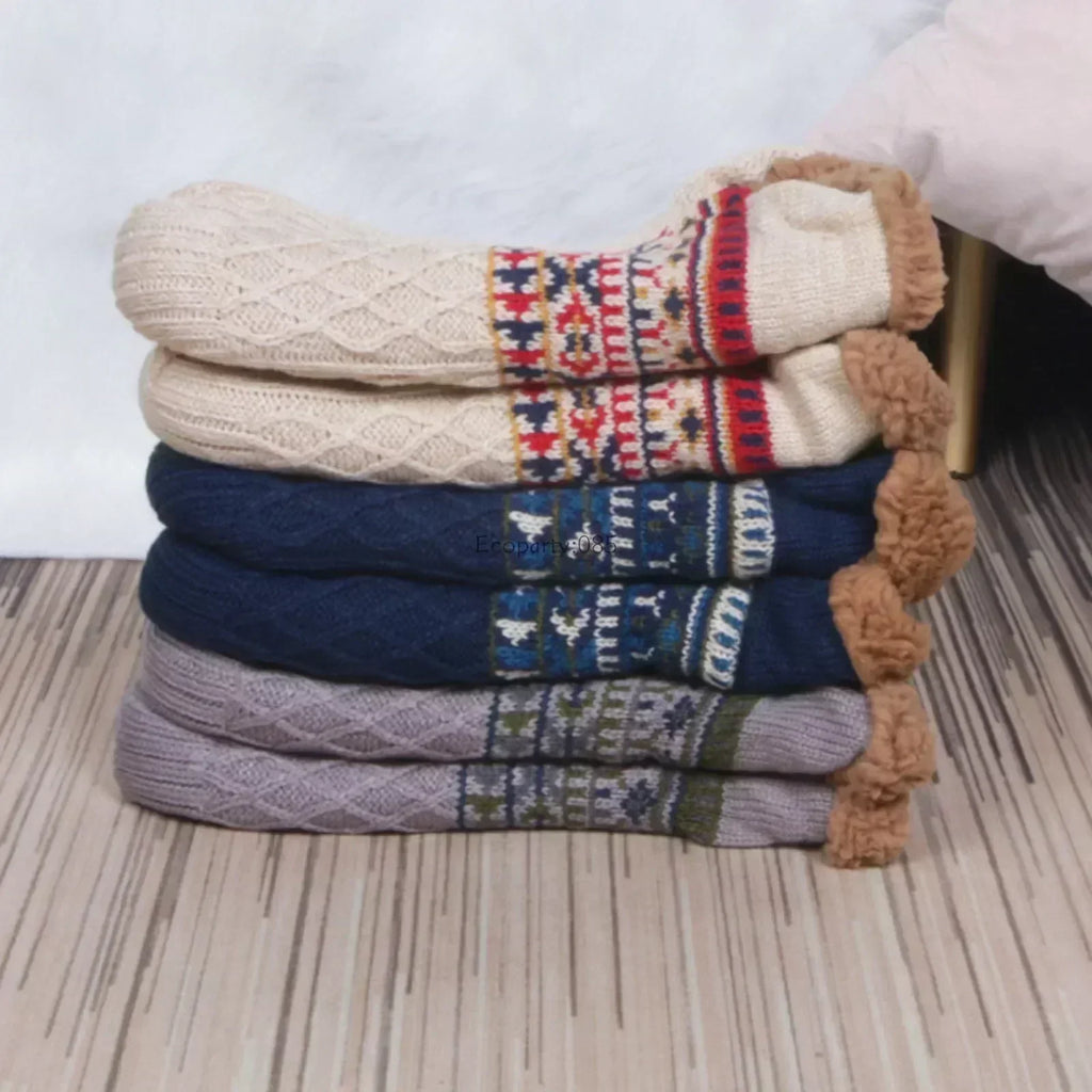 NestGlow Warm Feet Socks For Cold Floors While Lounging At Home | Temsk