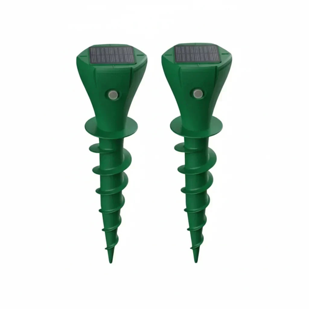 SunGuard Solar Mole Deterrent With Vibration For Garden And Lawn | Temsk