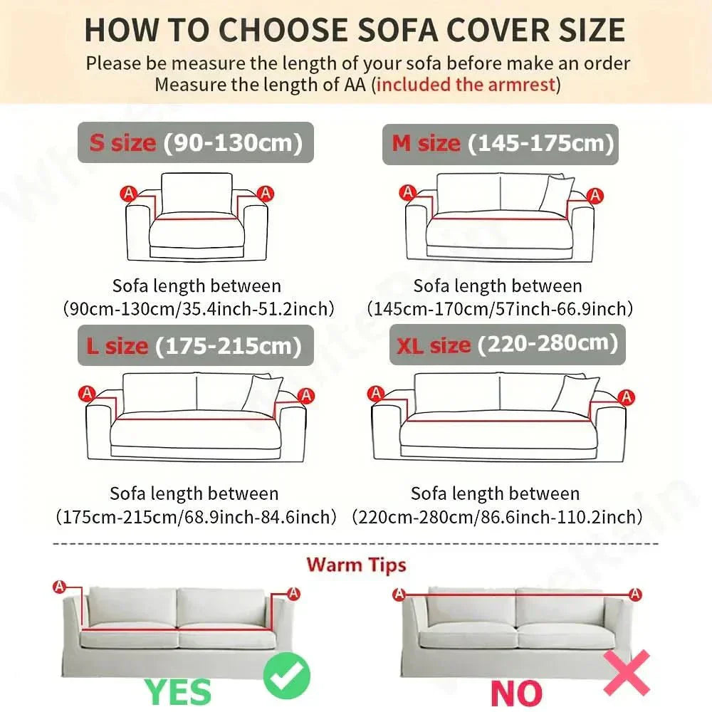CozyGuard Sofa Cover Non Slip And Comfortable For Every Living Room | Temsk