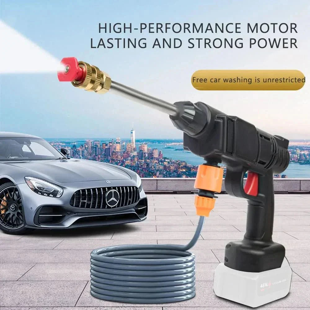 AquaBolt 30000 Cordless High Pressure Cleaner For Car and Home | Temsk