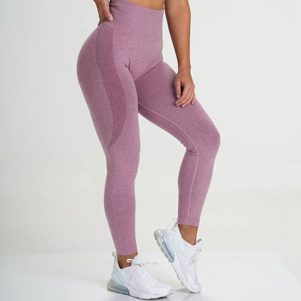 High Waist Leggings With Seamless Yoga Fit For Workout | Temsk