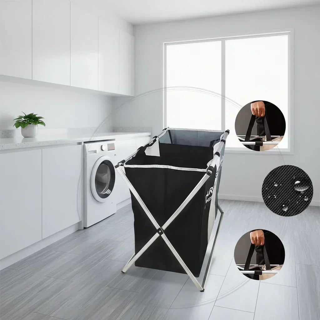Separador de Roupa NovaSort com 3 Compartimentos e Função de Dobragem | Temsk