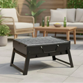 TrailBlaze Stainless Steel Charcoal Grill for Compact Outdoor Grilling | Temsk