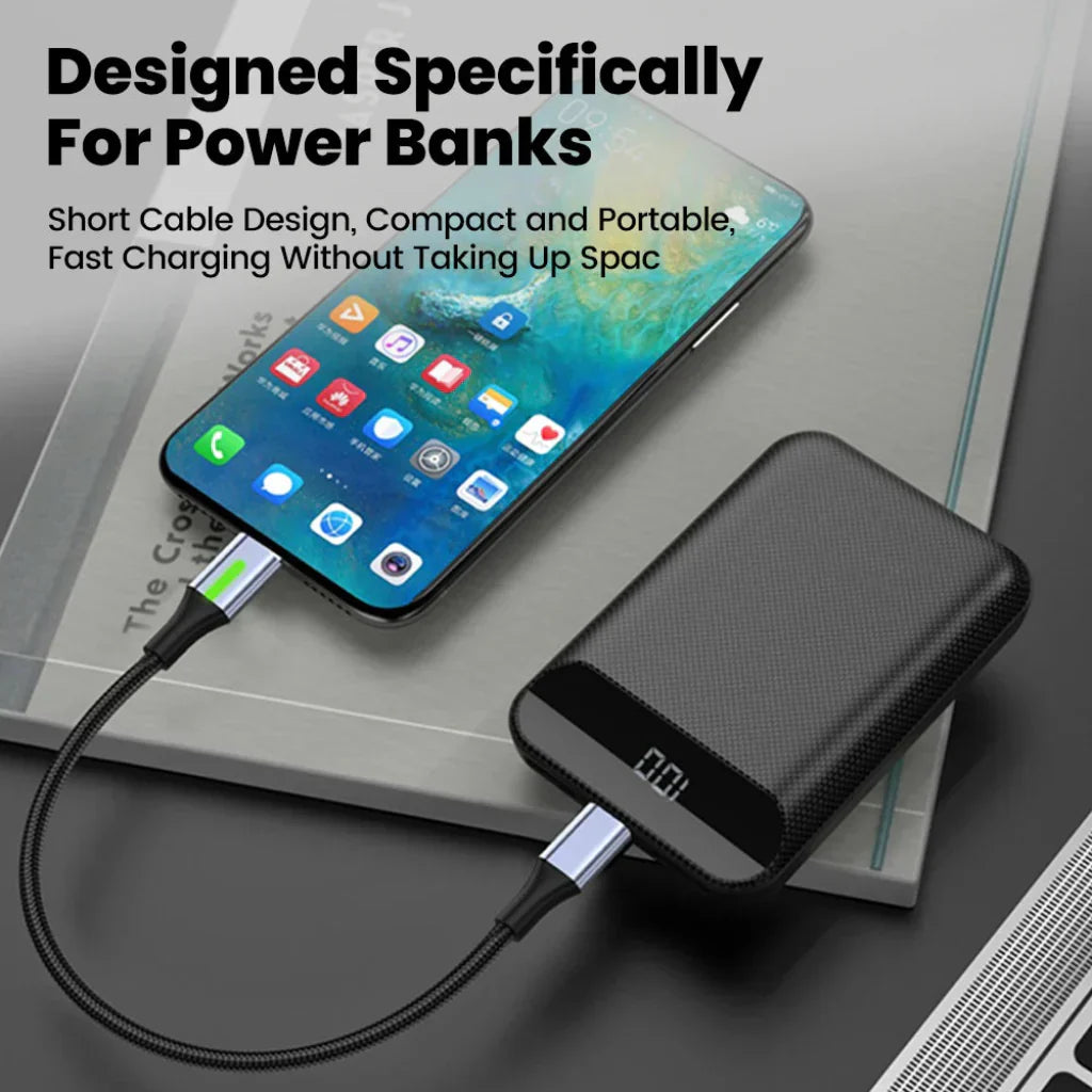 Přenosný externí SSD USB-C kabel pro rychlé nabíjení 6A | Temsk