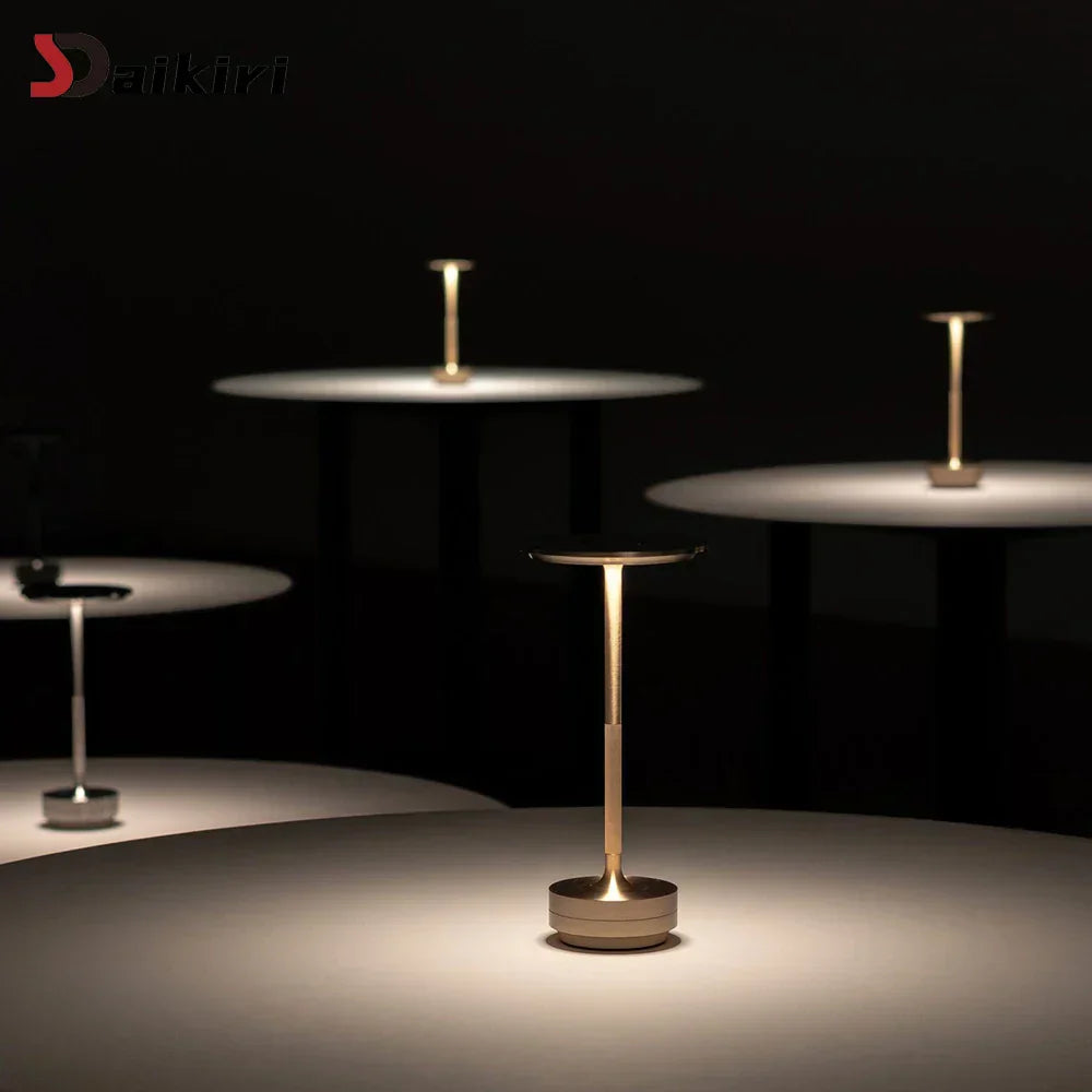 Touch Activated Rechargeable Desk Lamp With Dimmable LED Table Light | Temsk