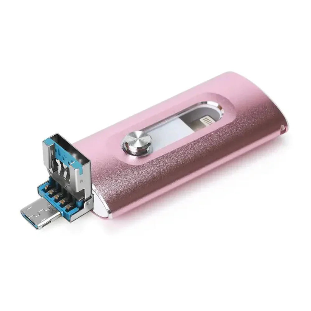 Compact External SSD Drive With 4 In 1 USB OTG And USB 3.0 | Temsk