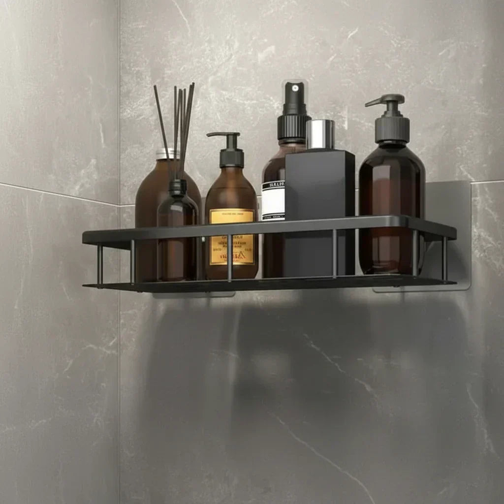 AeroShelf Adhesive Bathroom Shelf Drill-Free And Stylish For Every Bathroom | Temsk