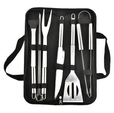 ApexGrill Stainless Steel Utensil Set Premium Outdoor Barbecue Tools | Temsk