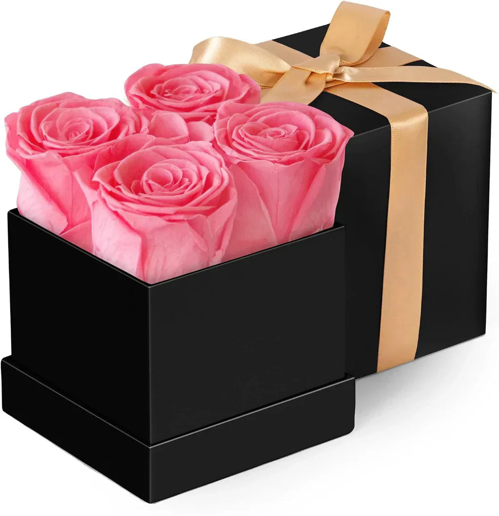 Mother's Day Rose Box Gift For Home Decor Flower Arrangement | Temsk