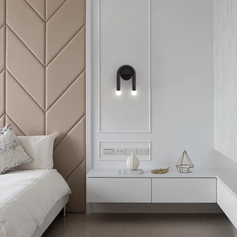 Arcus moderne Wandlampe nordisch minimalistisches LED-Design | Temsk