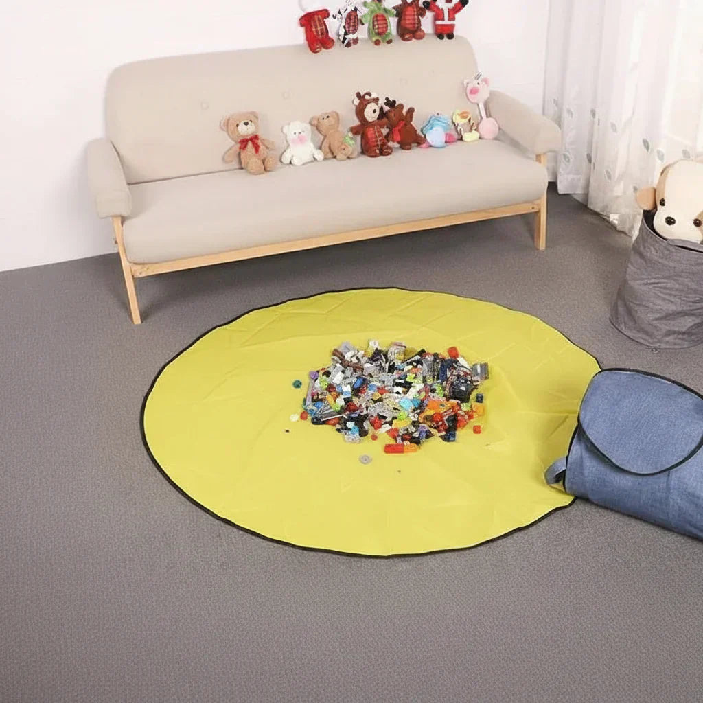 Toy Box With Removable Play Mat For Kids Rooms Storage | Temsk
