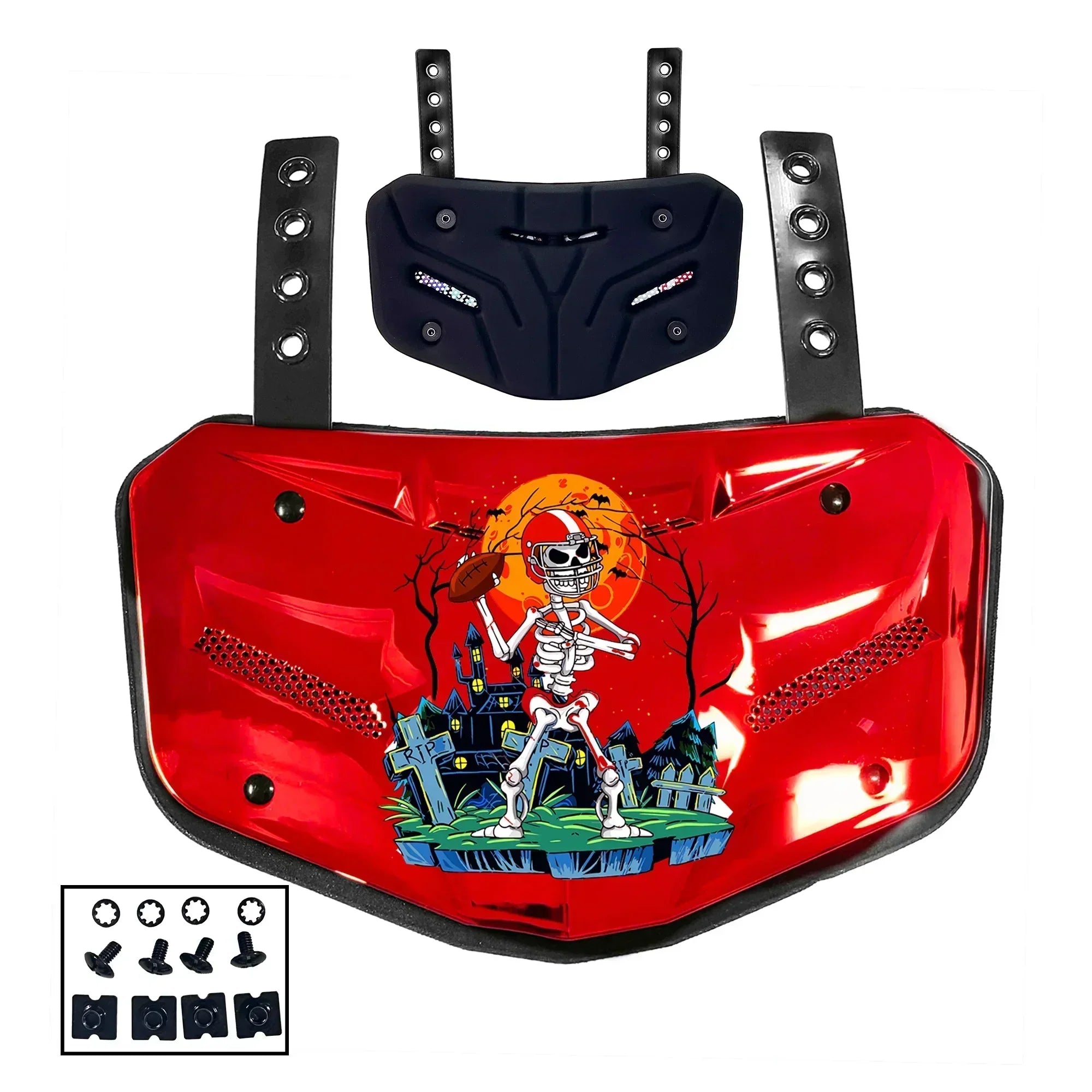 Back Protection Plate For American Football With Shock Absorption And Ventilation | Temsk