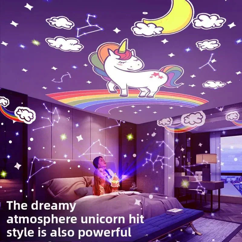 Luminara Musical Star Projector With 12 Enchanting Themes | Temsk