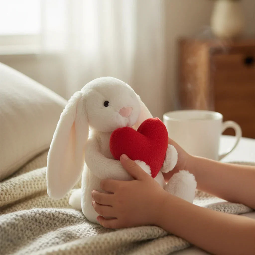 Bunnycat Plush Toy Soft Stuffed Doll For Gift Display | Temsk