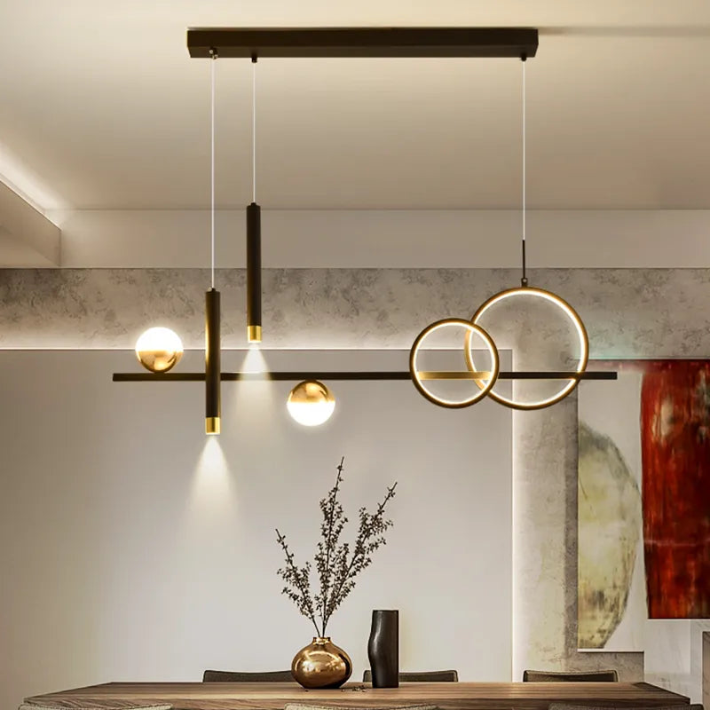 Lumenora schlanker moderner minimalistischer LED-Pendelleuchten-Spot mit Fernbedienung | Snurv | Temsk