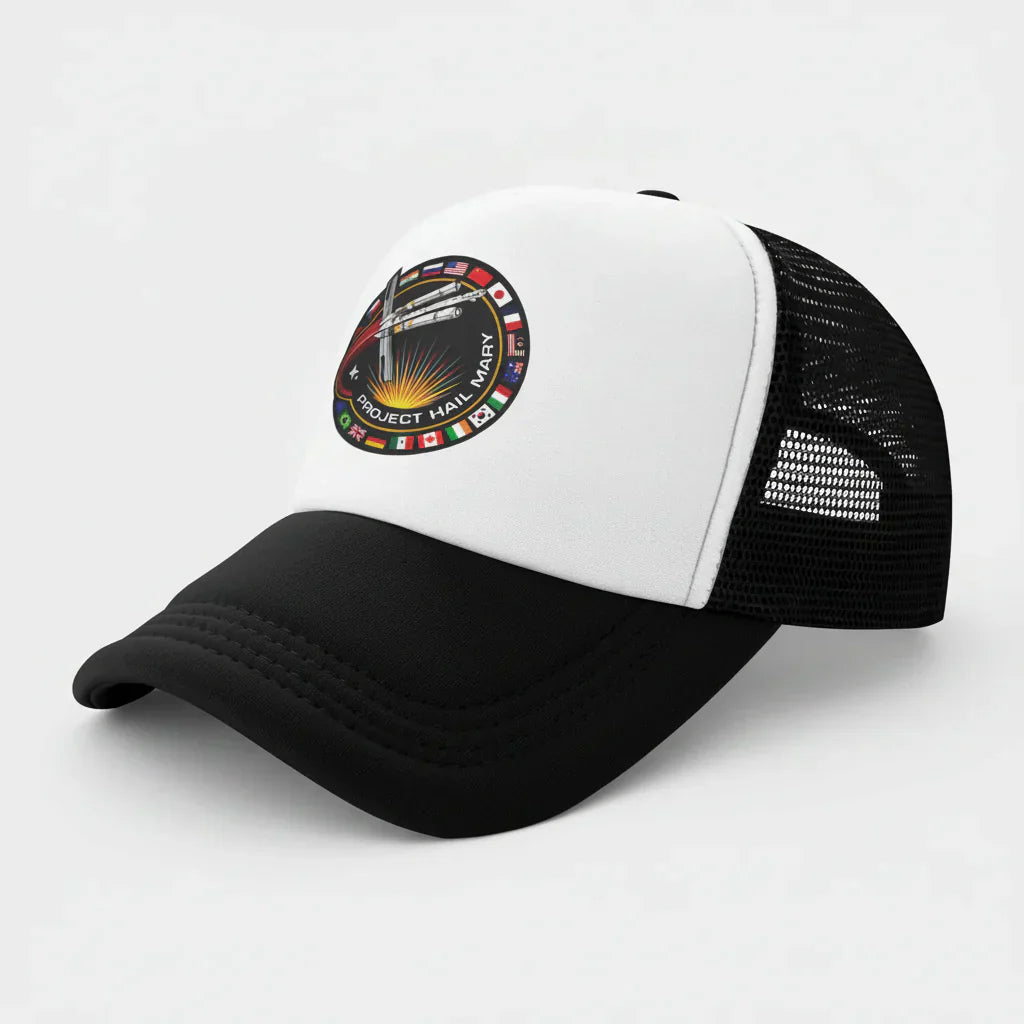 Project Rocky Mesh Trucker Cap With Adjustable Snapback | Temsk