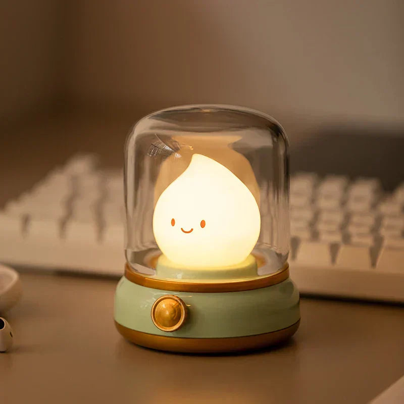 LumaNest Mini LED Table Lamp For Cozy Bedroom Ambience | Temsk