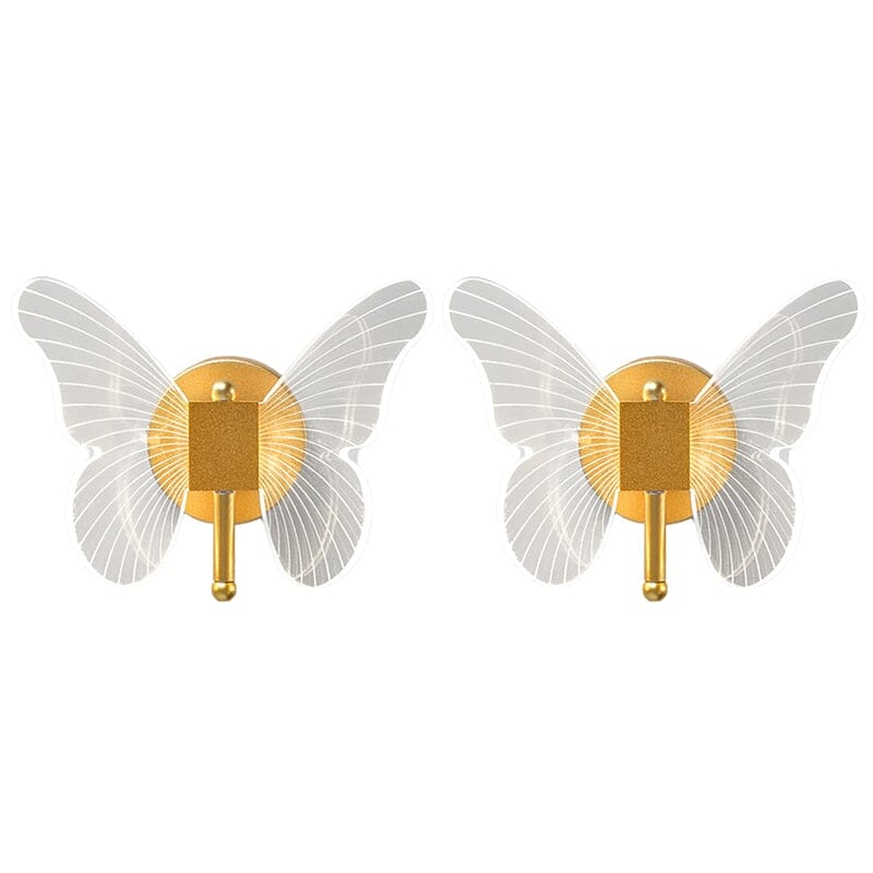 LumaWing Butterfly LED Wall Light Collection With Soft Glow | Temsk