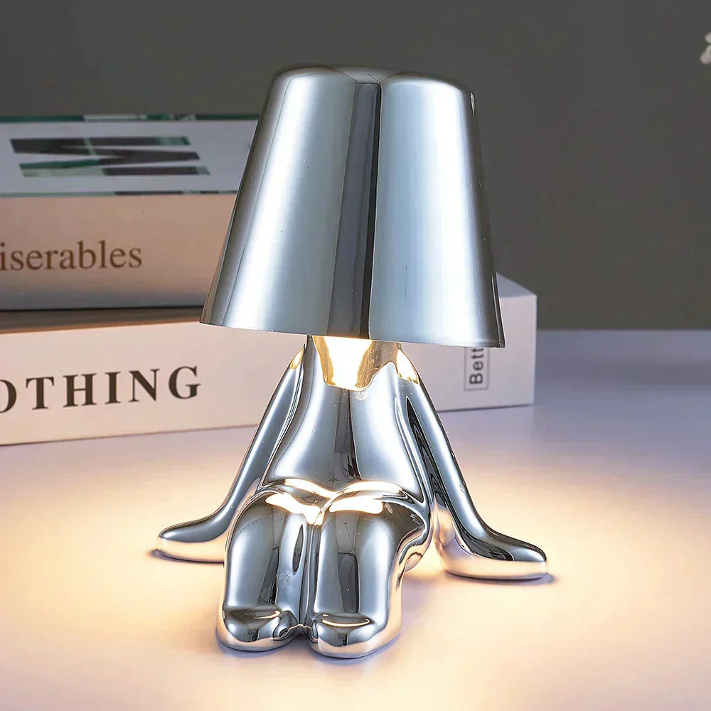 LumaNova Adjustable Table Lamp With Soft Dimmer For Cozy Lighting | Temsk
