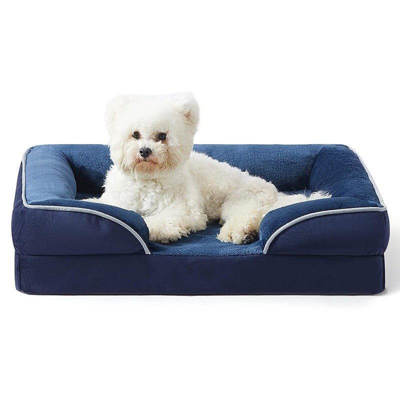 CosyNest Orthopedic Dog Bed With Removable Velvet Cover | Temsk