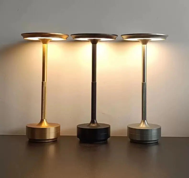 Touch Activated Rechargeable Desk Lamp With Dimmable LED Table Light | Temsk