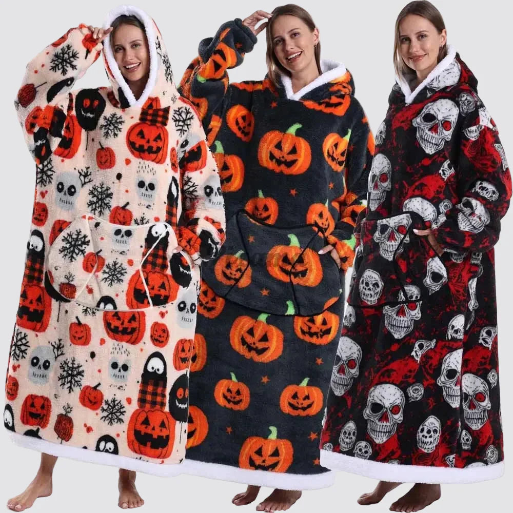 Cozy Oversized Wearable Hoodie Blanket For Adults All Day Comfort | Temsk
