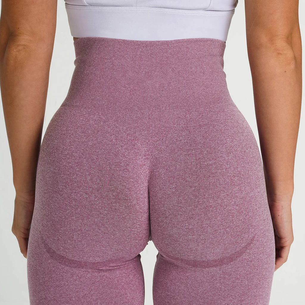 High Waist Leggings With Seamless Yoga Fit For Workout | Temsk