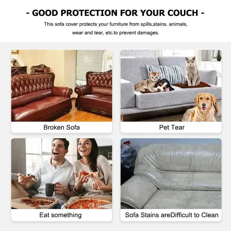 CozyGuard Elastic Sofa Cover Water Repellent And Stylish For Any Living Room | Temsk