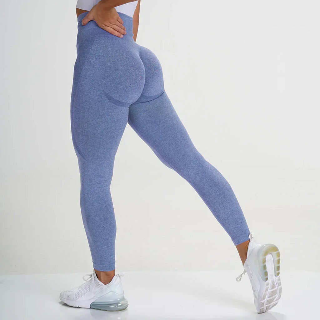 High Waist Leggings With Seamless Yoga Fit For Workout | Temsk