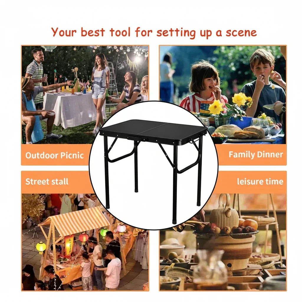 TrailForge Collapsible Outdoor Table for Camping and Picnics | Temsk