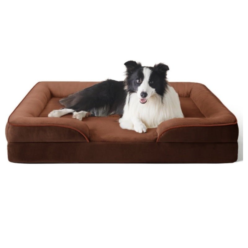 CosyNest Orthopedic Dog Bed With Removable Velvet Cover | Temsk