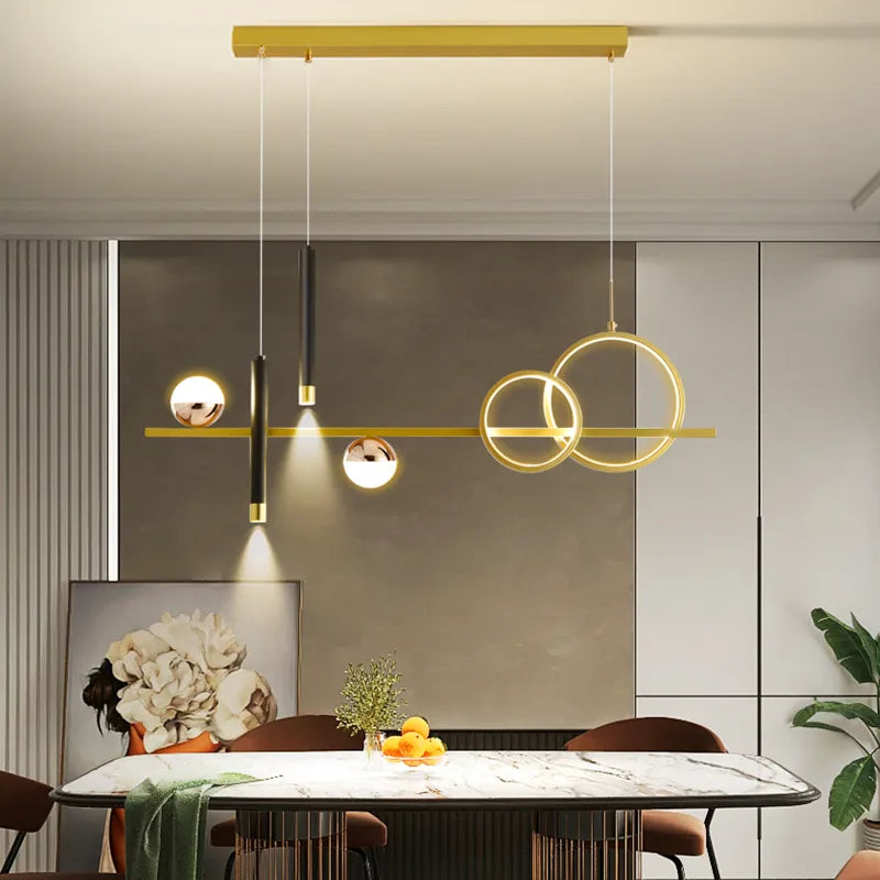 Lumenora schlanker moderner minimalistischer LED-Pendelleuchten-Spot mit Fernbedienung | Snurv | Temsk