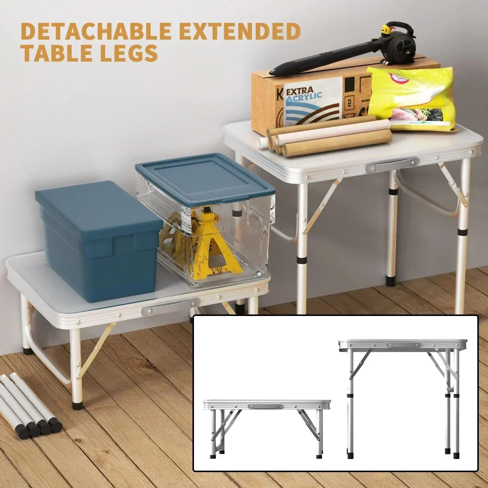 TrailPeak Folding Camping Table Portable Picnic And Outdoor Table | Temsk