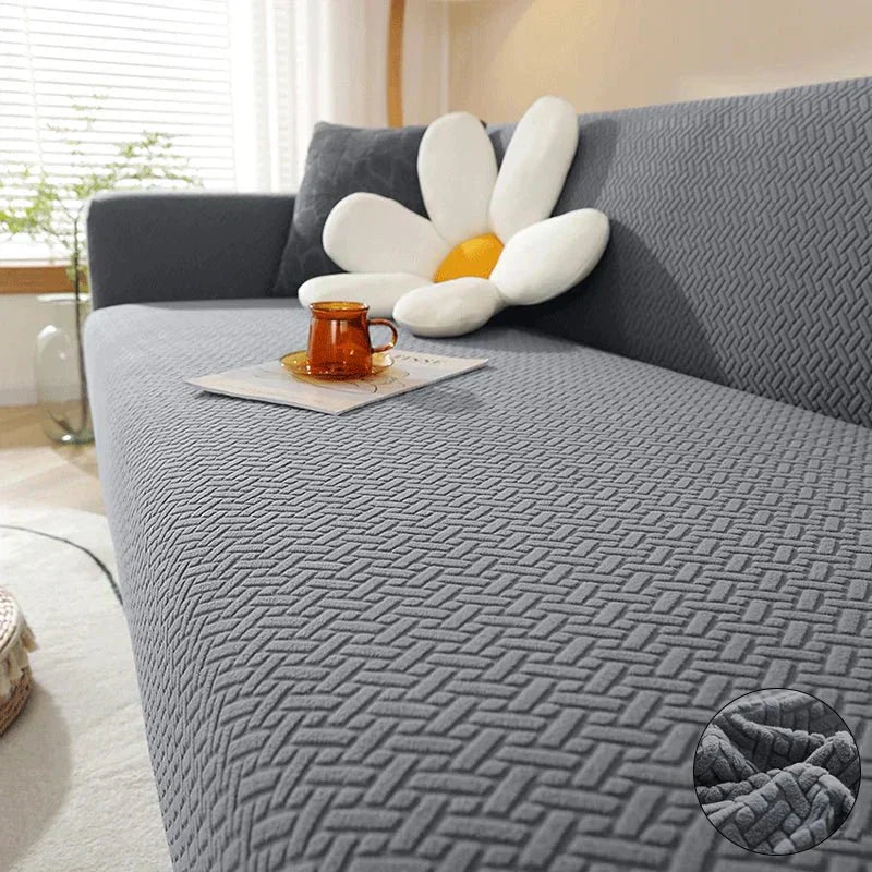 CalmFit Elastic Sofa Cover for Living Room Seating Furniture | Temsk