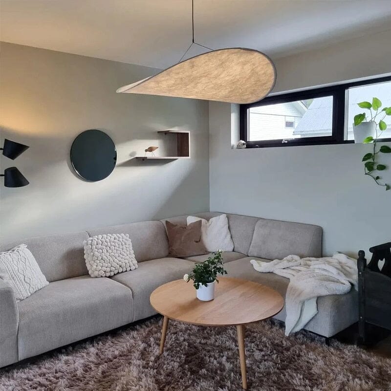 Aether Leaf Chandelier For Contemporary Living Areas In Elegant Form | Temsk